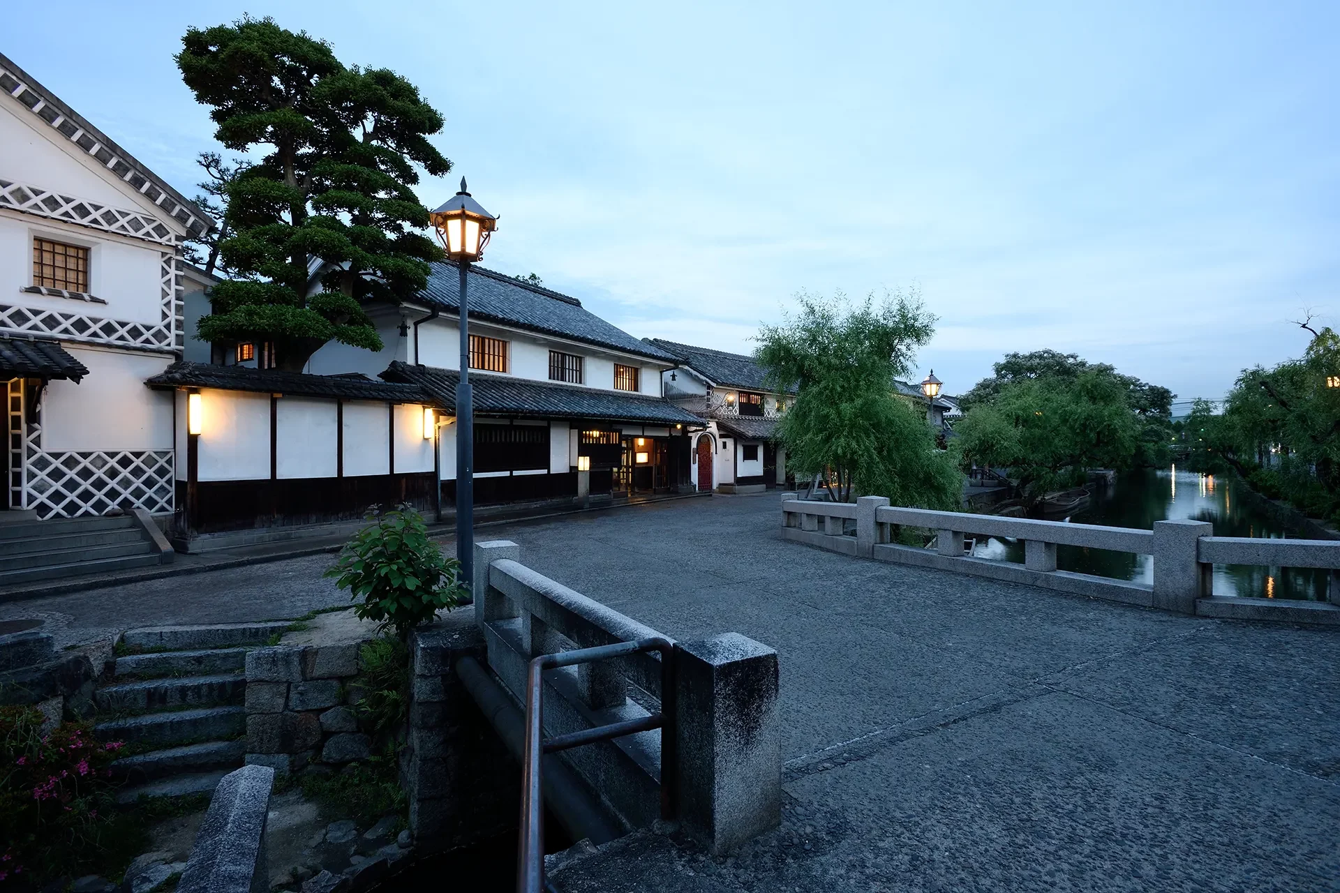 Vorhof eines japanischen Gästehauses